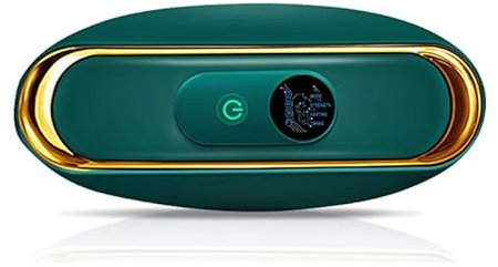 SanGin Massagegerät Pad Fettverbrennung Maschine Haushalt Massage Gürtel Bauch Abnehmen Gürtel Fitnessgeräte DREI Modi Heizfunktion Plug In,Grün