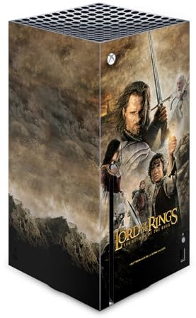 Head Case Designs Officially Licensed The Lord Of The Rings The Return Of The King Main Characters Posters Vinyl Sticker Gaming Skin Decal Cover Compatible With Xbox Series X Console