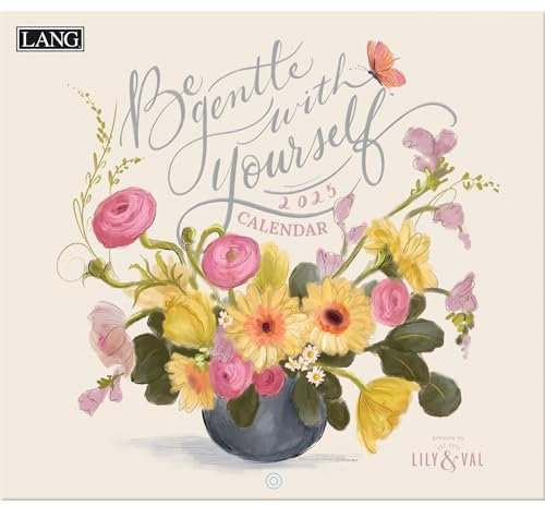 LANG Be Gentle With Yourself 2025 Wandkalender (25991002019)