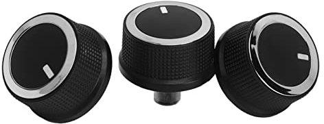 3PCS Air Conditioner Control Knob 84793085 84141127, Air Conditioner Temperature Control Knob Replacement for Express 1500 2500 3500
