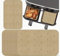 PMS 831144 Beige Air Fryer Sheets, 14 cm. x 20.5 cm. (80-Pack) -Perforated Non-Stick Liners, Plastic