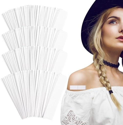 216 Stück Fashion Tape Doppelseitig,Klebestreifen Kleidung Doppelseitiges Klebeband Haut Garment Tape BH Tape für Mode Körper Abendkleidung Hemden Tape 85 x 18mm