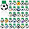 Lets Joy Fußball Magnetische Lesezeichen, 30 Stück Magnetische Lesezeichen Kinder, Magnet Seiten Markierungen, Fußballfans Magnetische Lesezeichen, Bunt Lesezeichen Lesebriefpapier Mitbringsel