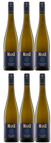 Weingut Manz Scheurebe trocken Kalkstein weiß Deutschland inkl. FeinWert E-Book (6 x 0,75 l)