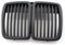 [Replacement] Kühlergrill ABS Front Ersatz Haube Nieren Grill for 1982-1994 for BMW E30 for Grill 3Serie Ersatz Racing Gitter KOMUKE(Matte Black)