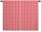 ggaimwf Checked Curtains Red and White Gingham Curtains for Living Room Farmhouse Classic Plaid Curtains Window Treatments Bedroom Nursery Internal Door Back Tab Curtain Drape 107x160cm 2 Panels