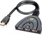 HDMI Switch 3 en 1 Salida,4K@30Hz HDMI Splitter,3 Puertos HDMI Hub Soporta Full HD 4K 1080P 3D Player Compatible con Roku Fire TV Stick HDTV PS4/PS5 Xbox One Chromecast,Compatible con Mac/Win/Linux