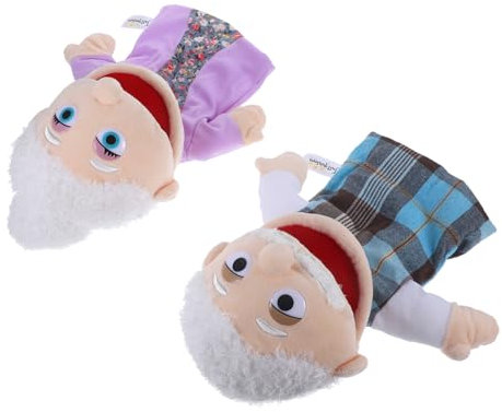 JOINPAYA 2St Charakter-Handpuppe pädagogisches Handspielzeug Rollenspiel Hand Mini handpuppen für Erwachsene interaktive Puppen Märchenfigur Marionette Handpuppen für Kinder PP Baumwolle