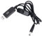 Cable Adaptador Corriente USB 12V, Resistente a Dobleces Repetidos Cable Convertidor Elevador Voltaje USB 5V CC a 12V CC Adaptador Alimentación USB Cámara Coche Cable 12V Cámara Coche(Negro)