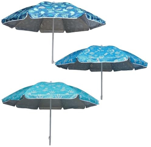 MA MAISON OMBRELLONE SUMMER CM.180 TUBO PROTEZIONE RAGGI UV FANTASIA ASSORTITA
