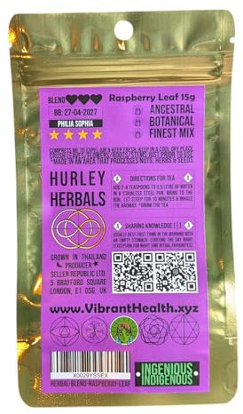 Raspberry Leaf - Herbal Botanical Revolution – 100% Stalk Free - Chopped Grinded Sieved Triple Filtered