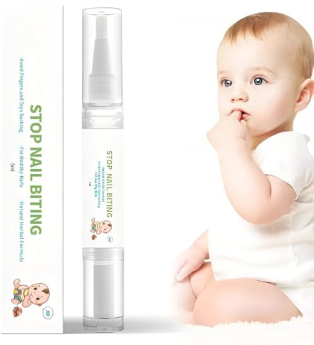 AYVRUOP Stift anti Fingernägel kauen,Bitterlack Nägel Kinder,Nägelkauen Stoppen für Kinder ab 3 & Erwachsene,Bitterer und Regenerierender Nagel Stift Nagellack Gegen Nägelkauen,1Pcs