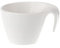 Villeroy & Boch Flow Taza de café, 200 ml, Porcelana Premium, Blanco