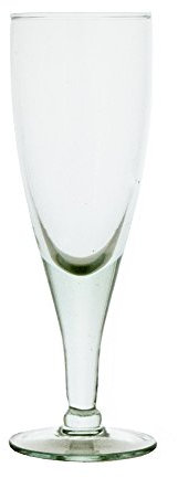 Grehom Recycled Glass Wine Glasses (Set of 4) - Champagne (230 ml); Champagne Flutes