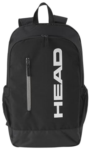 HEAD Base Backpack 17L Tennis Bag - Holds 2 Racquets, Water Bottle Pockets & Front Accessory Pocket