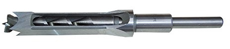 CHARNWOOD Professional Quality Hollow Square Mortice Chisel & Bit Set 1/2'' Size