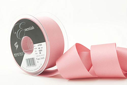 Berisfords Grosgrain, Polyester, Dusky Pink, 10.4 x 10.4 x 4.5 cm