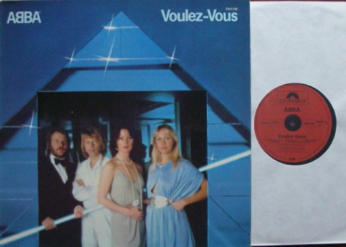 ABBA / Voulez-Vous / 1979 Bildhülle mit ORIGINAL Text-Innenhülle / Deutsche Pressung / Polydor # 2344 Langspiel Schallplatte