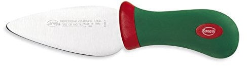 Sanelli Ligne Premana Professional,Couteau Fromage Parmesan,Acier Inoxydable,Vert et Rouge,20.0x3.0x5.5 cm