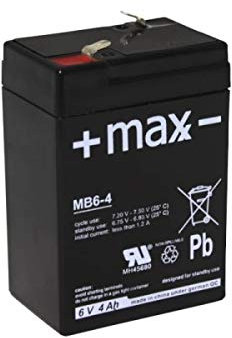 Kompatibler Accu AGM Blei 6V 4Ah Vision CP 645 CP645 Akku Batterie wartungsfrei