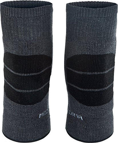 Medima knee & elbow warmer new wool grey/black size XL