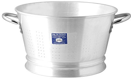 Pardini Omnia Sieb/Teesieb mit Boden, Aluminium, 40 cm, grau