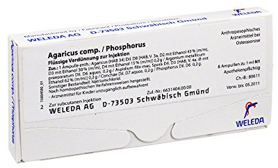 AGARICUS COMP./Phosphorus Ampullen 8x1 Milliliter