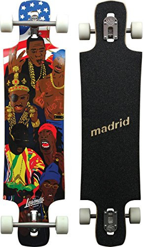 Madrid Maniac Legends39.25 Drop-Thru Longboard, Legends, 39.25 Zoll