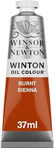 Winsor & Newton Winton - Tubo de Pintura al Óleo, 37 ML, Marrón (Tierra de Siena tostada)