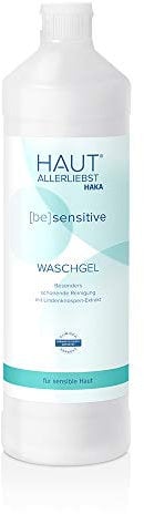 HAUTALLERLIEBST Waschgel 1 Liter Nachfüllflasche I Reinigt schonend Hände, Gesicht, Körper und Haare
