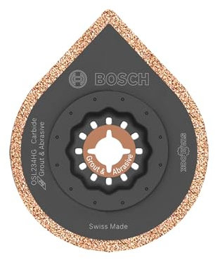 BOSCH OSL234HG Starlock Oszillierendes Multi-Tool Hybrid Fugenmesser, 6,4 cm