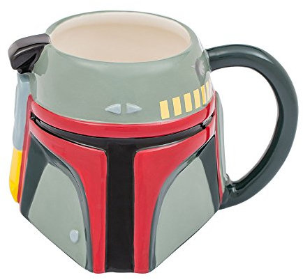 Vandor Star Wars Boba Fett 20 Ounce Ceramic Sculpted Mug (99301)