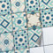 CREATISTO Fliesenaufkleber Fliesenfolie Mosaikfliesen - Aufkleber Folie für Fliesen I Klebefliesen Deko Folie für Fliesen in Küche u. Bad/Badezimmer (20x25 cm I 6 -Teilig)