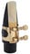 Drfeify Altsaxophon-Mundstück, ASB-Saxophon-Mundstück mit Einer Kappe, einem Rohr, Einer Schnalle und Zwei Pads, Gutes Zubehör für Anfänger und professionelle Saxophonisten