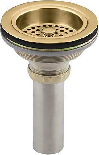 Kohler K-8801-2MB Duostrainer Sink Strainer, Vibrant Brushed Moderne Brass