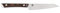 Shun Kanso - Coltello da bistecca in acciaio INOX realizzato a mano in Giappone con manico in legno Tagayasan, con manico in legno