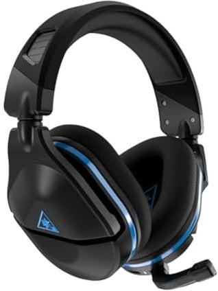 Turtle Beach Stealth 600 Gen 2 Noir Casque de jeu sans fil Multiplateforme avec Batterie de 15 Heures et plus pour PS5, PS4 et PC
