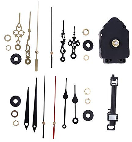 Buwei Silent Wall Quartz Pendulum Clock Movement Mechanism DIY Replacement Repair Kit