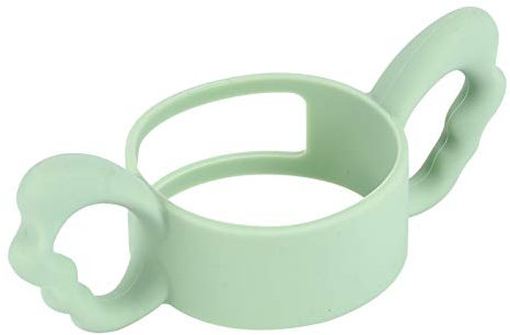 TOYANDONA Babyflaschen Griffe Silikon Fütterungsflasche Tragegriffe Flaschengriff Halter 6cm (Grün)