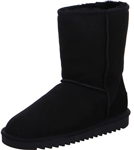 ARA Damen Alaska Stiefelette, Schwarz 95, 39 EU Weit