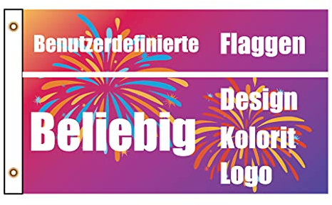 Harem Yoga Benutzerdefinierte 3X5FT 0,9mX1,5m doppelseitig Bedruckte Polyesterflaggen Business-Banner