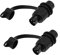 EMSea Lot de 2 prises remorque à 3 broches 12 V pour remorque, tracteur, machines agricoles, véhicules utilitaires, camping-car, caravane, camion, maison, bateau avec revêtement en caoutchouc étanche