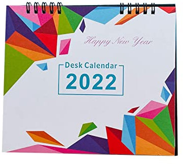 Desk 2022 January Block Calendar Monthly Paper Desk 2022 Year's Blank Vertical December Thick Calendar Flip and Calendar Office & Schreibwaren Notenbuch Lehrer (White A, One Size)