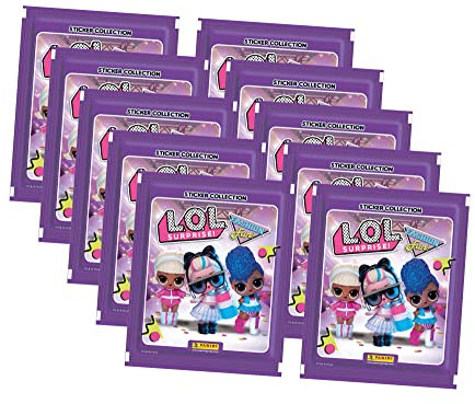 Panini LOL Surprise Fashion Fun - Sammelsticker Serie 3 - Sticker Set Auswahl (10 Tüten)