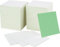 VBS 120er-Pack Legekarten Blanko weiß starke Pappe 6x6cm Spielkarten Memory Kartengestaltung