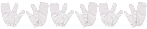 Alipis 3pièces Gants De Bain Soie pour Exfoliation Et Massage Gants De Doux Parfait pour Nettoyer Et Revitaliser La Peau