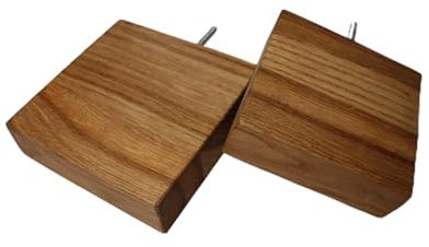 WestTree Eichenholz Mini Regal, 15x15x4cm, 1 Regal, Bauernhausstil, Quadratisch, Wandmontiert, Handgefertigt aus massivem Eichenholz, auf Kundenwunsch ölen, inklusive Halterung