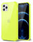 Svanove Custodia Transparente in Silicone TPU Morbido per iPhone 12 Pro Max, con Protezione Antichoc e per la Camera, Giallo Fluo