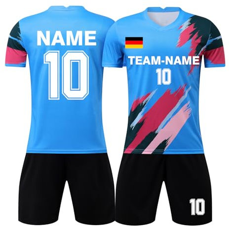 ORYG Personalisierte Fußballtrikots Männer Kinder Sport Fußball Shorts Anzug Erwachsene Team Training Fußball Uniform