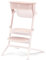 CYBEX Gold LEMO Training Tower Set, Zur Umwandlung des Hochsitzes LEMO in einen Lernturm, 1-5 Jahre (bis zu 25 kg), Inkl. 2 rutschfesten Silikonmatten für Sitzfläche und Fußstütze, Pearl Pink